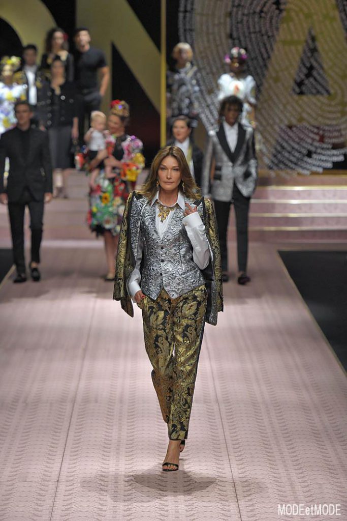 Dolce Gabbana Milan Fashion Week Spring Summer 2019 Milan September 2018