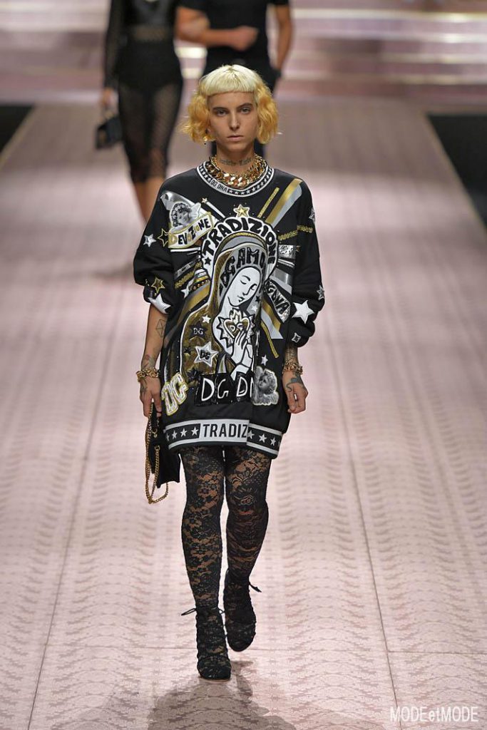 Dolce Gabbana Milan Fashion Week Spring Summer 2019 Milan September 2018