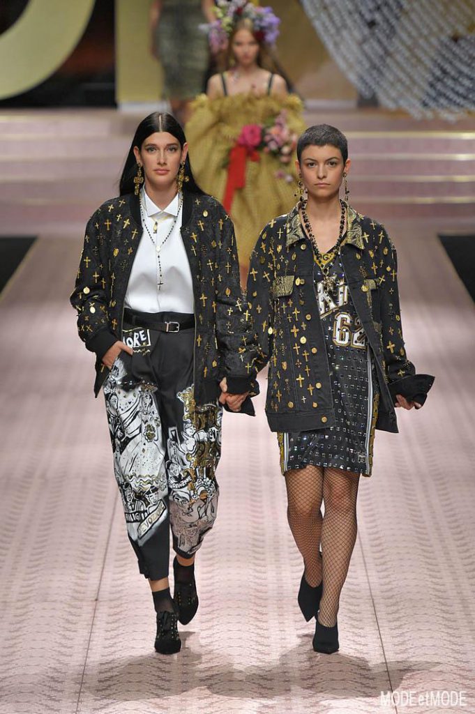 Dolce Gabbana Milan Fashion Week Spring Summer 2019 Milan September 2018
