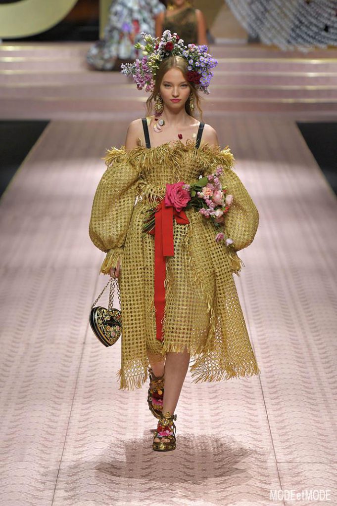 Dolce Gabbana Milan Fashion Week Spring Summer 2019 Milan September 2018