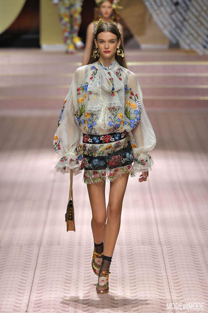 Dolce Gabbana Milan Fashion Week Spring Summer 2019 Milan September 2018