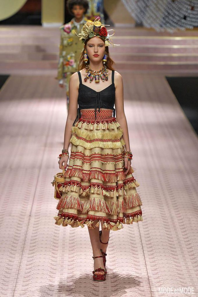 Dolce Gabbana Milan Fashion Week Spring Summer 2019 Milan September 2018