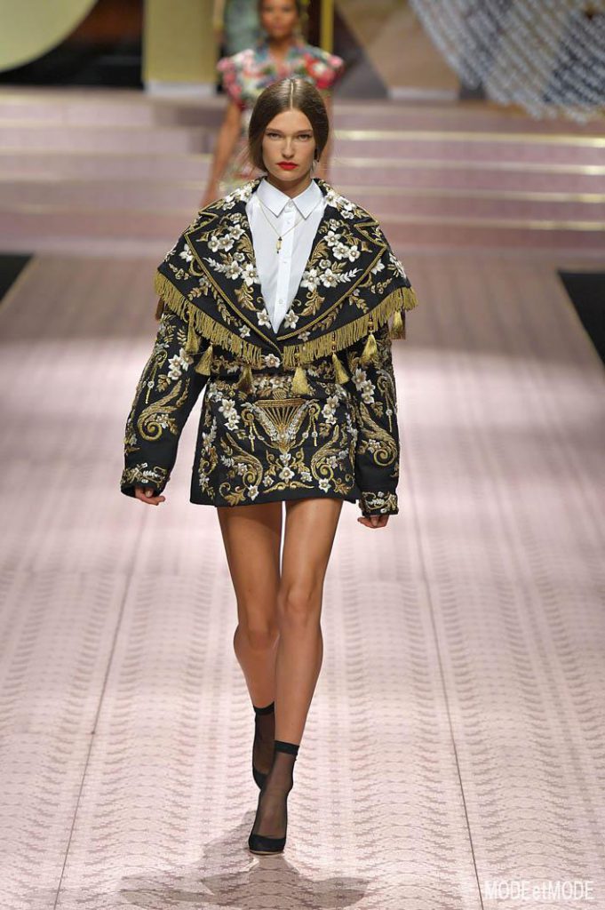 Dolce Gabbana Milan Fashion Week Spring Summer 2019 Milan September 2018