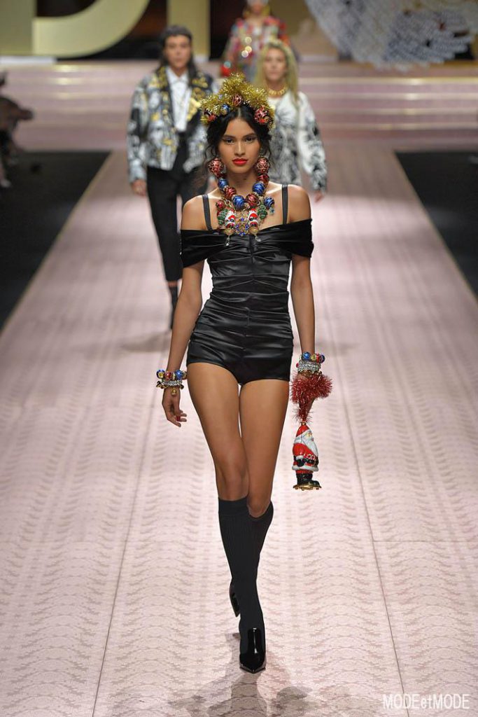 Dolce Gabbana Milan Fashion Week Spring Summer 2019 Milan September 2018