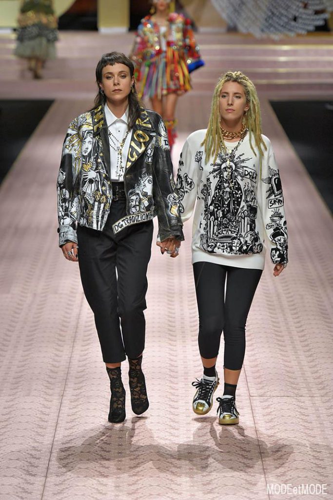 Dolce Gabbana Milan Fashion Week Spring Summer 2019 Milan September 2018