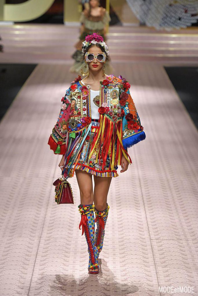 Dolce Gabbana Milan Fashion Week Spring Summer 2019 Milan September 2018