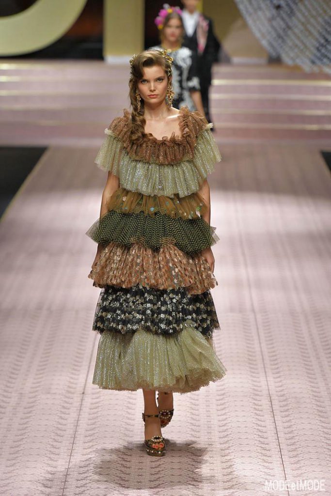 Dolce Gabbana Milan Fashion Week Spring Summer 2019 Milan September 2018