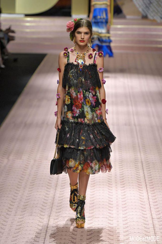 Dolce Gabbana Milan Fashion Week Spring Summer 2019 Milan September 2018