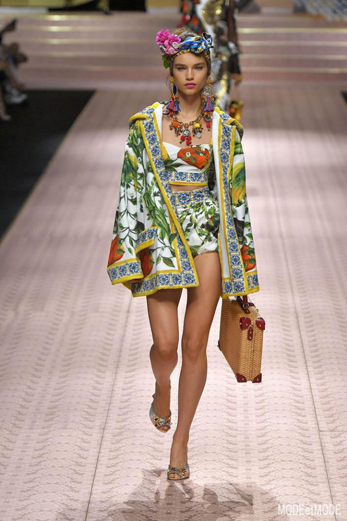 Dolce Gabbana Milan Fashion Week Spring Summer 2019 Milan September 2018