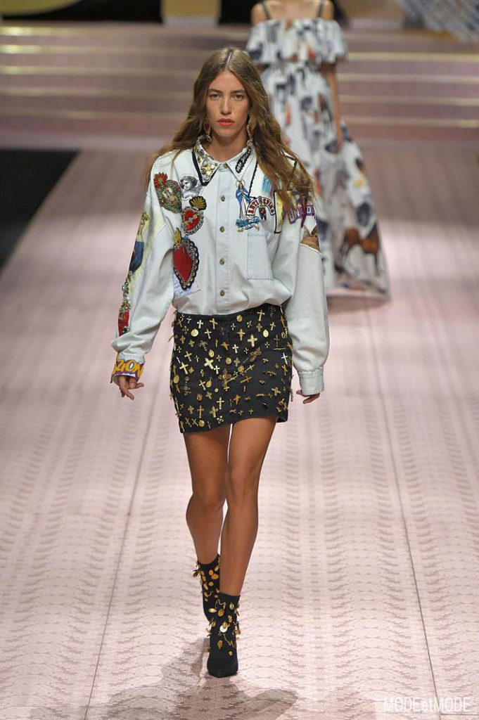 Dolce Gabbana Milan Fashion Week Spring Summer 2019 Milan September 2018