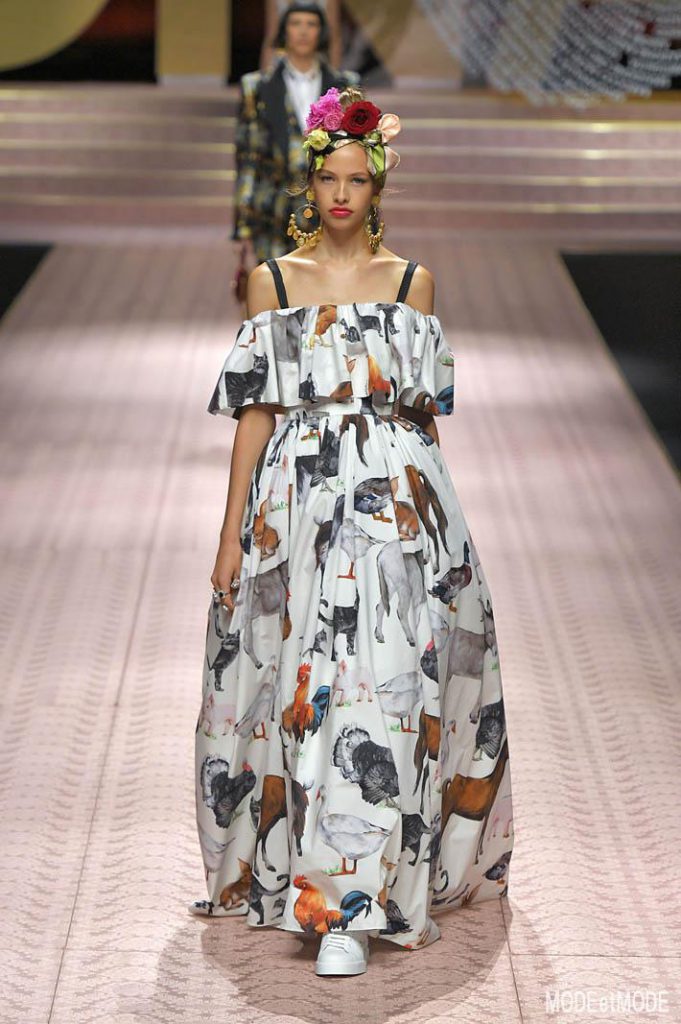 Dolce Gabbana Milan Fashion Week Spring Summer 2019 Milan September 2018