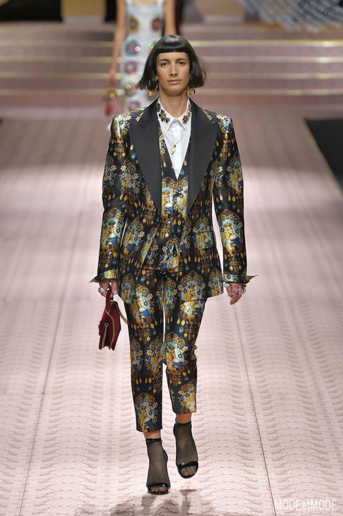 Dolce Gabbana Milan Fashion Week Spring Summer 2019 Milan September 2018