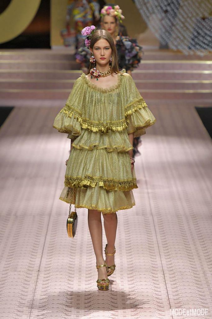 Dolce Gabbana Milan Fashion Week Spring Summer 2019 Milan September 2018