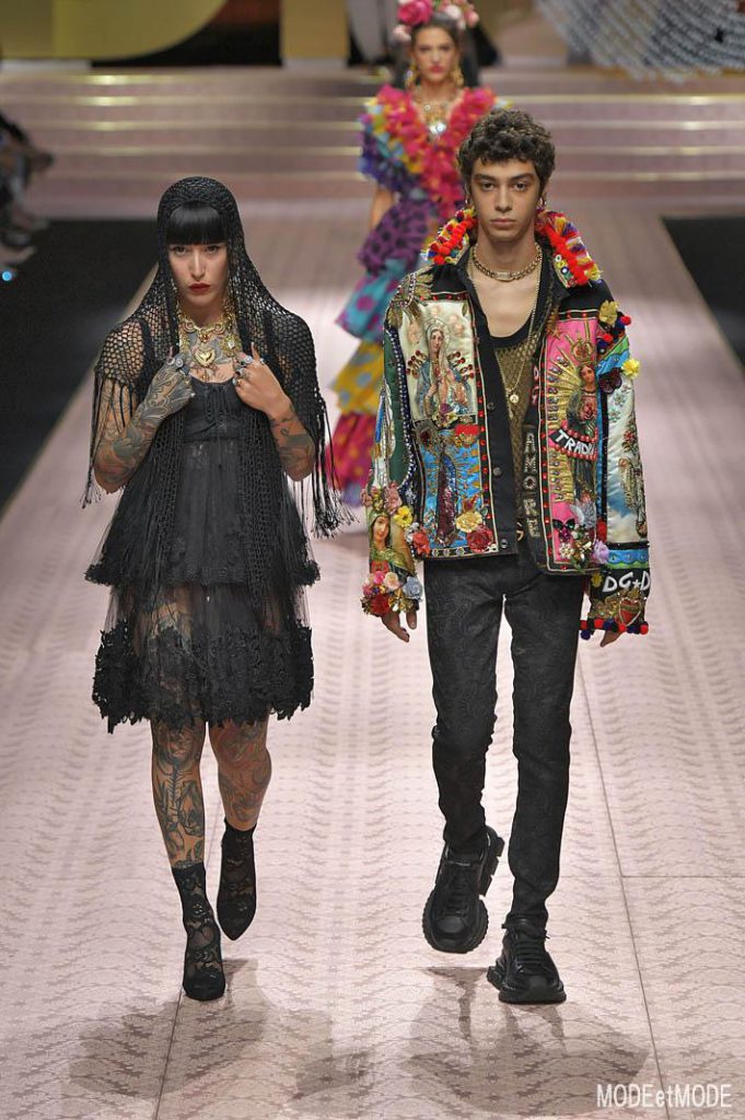 Dolce Gabbana Milan Fashion Week Spring Summer 2019 Milan September 2018