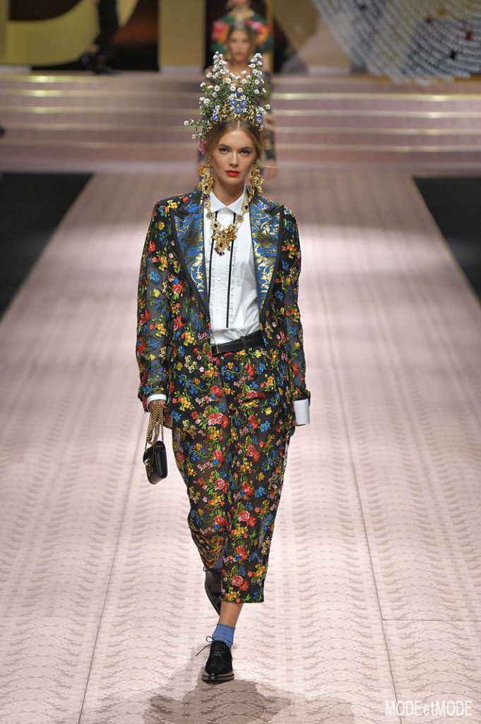 Dolce Gabbana Milan Fashion Week Spring Summer 2019 Milan September 2018