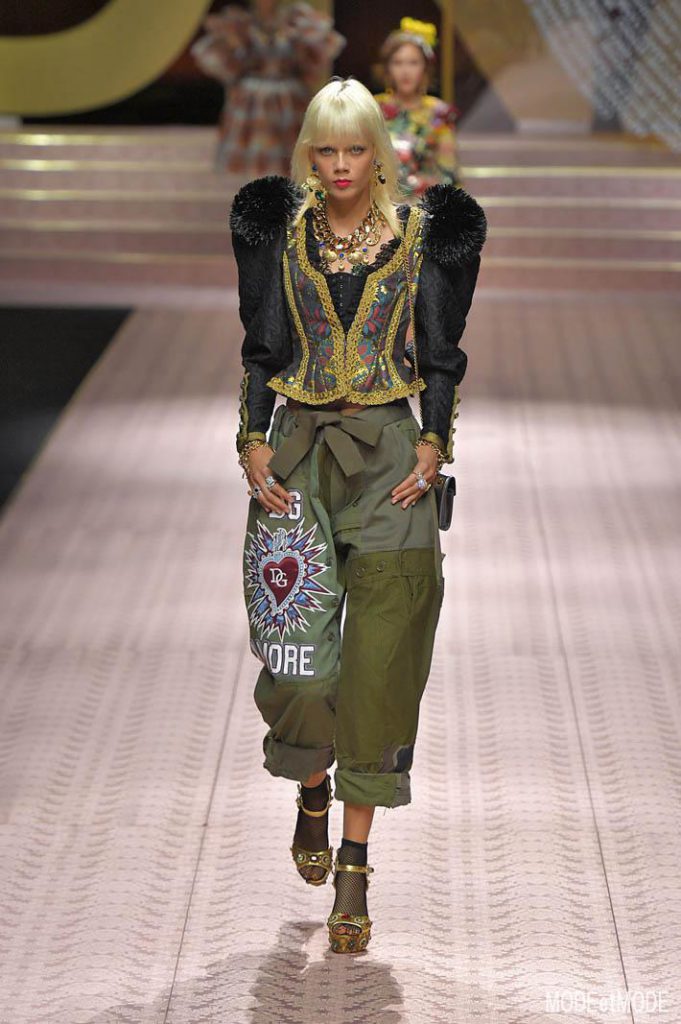Dolce Gabbana Milan Fashion Week Spring Summer 2019 Milan September 2018