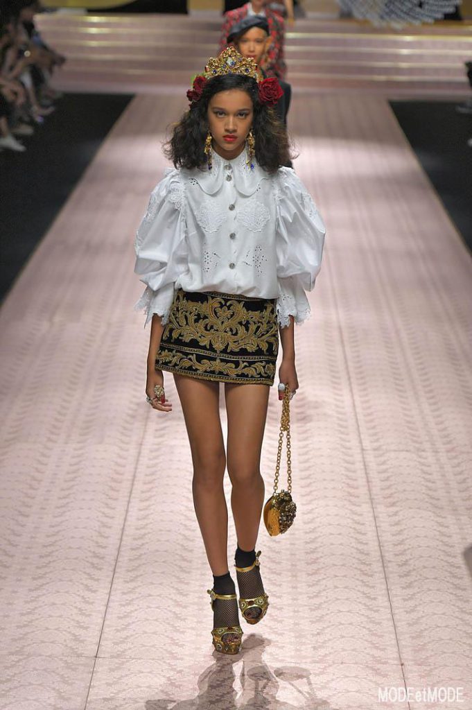 Dolce Gabbana Milan Fashion Week Spring Summer 2019 Milan September 2018