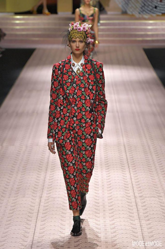 Dolce Gabbana Milan Fashion Week Spring Summer 2019 Milan September 2018