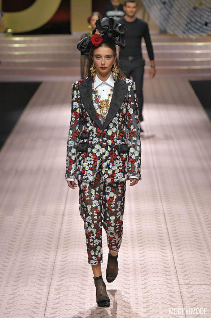 Dolce Gabbana Milan Fashion Week Spring Summer 2019 Milan September 2018