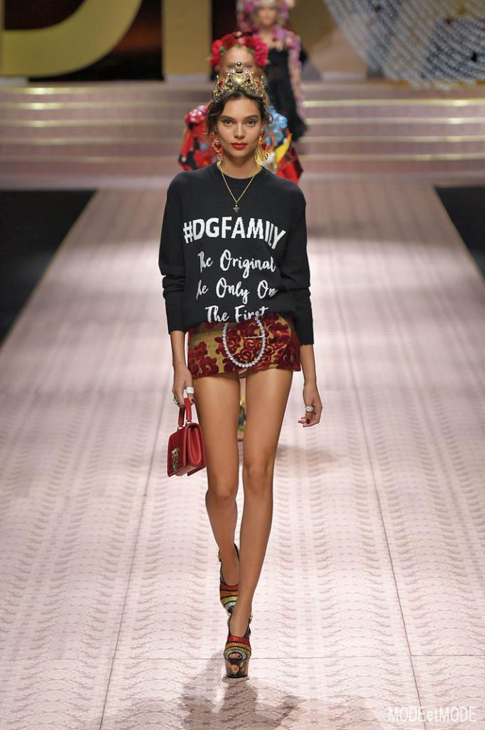 Dolce Gabbana Milan Fashion Week Spring Summer 2019 Milan September 2018