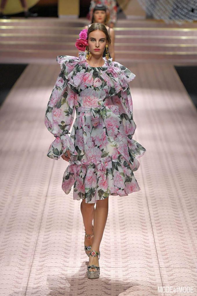 Dolce Gabbana Milan Fashion Week Spring Summer 2019 Milan September 2018