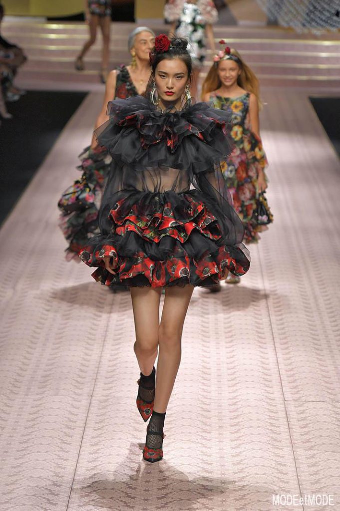Dolce Gabbana Milan Fashion Week Spring Summer 2019 Milan September 2018