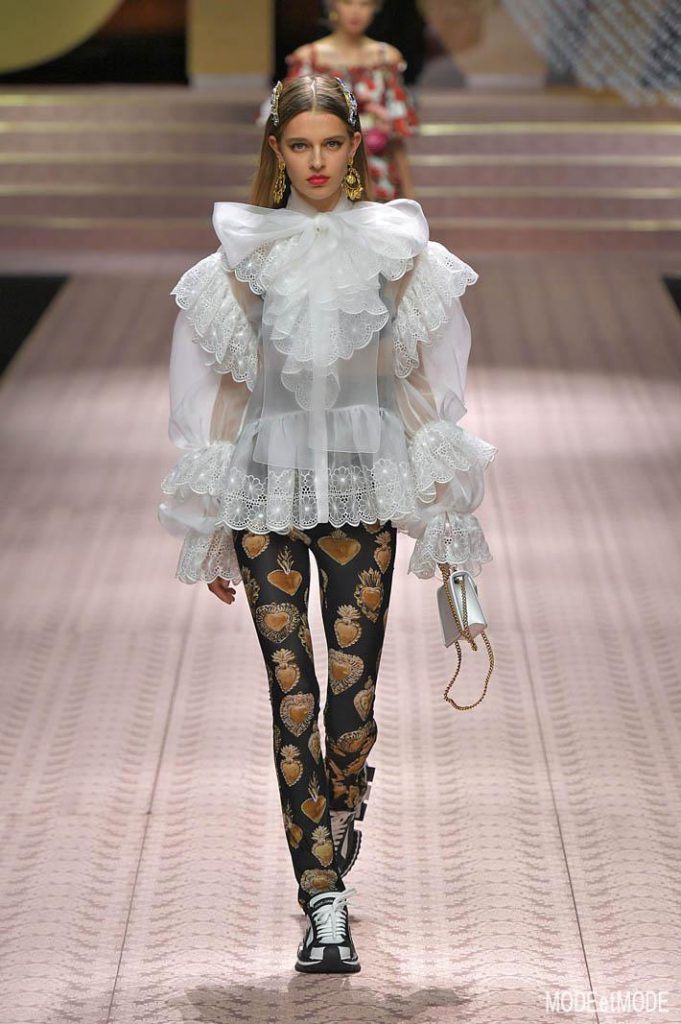 Dolce Gabbana Milan Fashion Week Spring Summer 2019 Milan September 2018