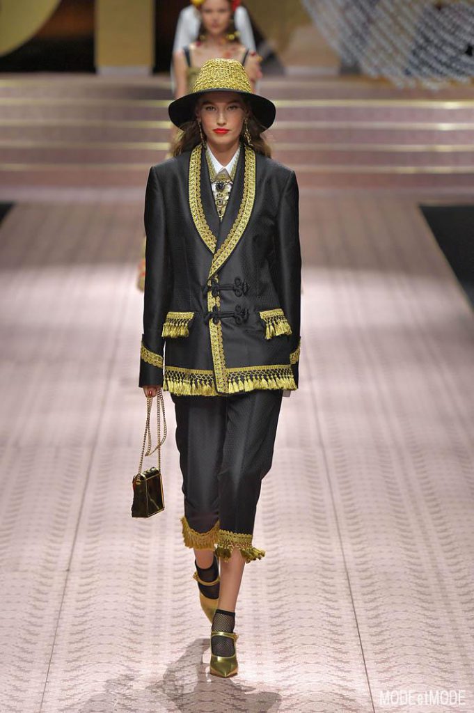 Dolce Gabbana Milan Fashion Week Spring Summer 2019 Milan September 2018