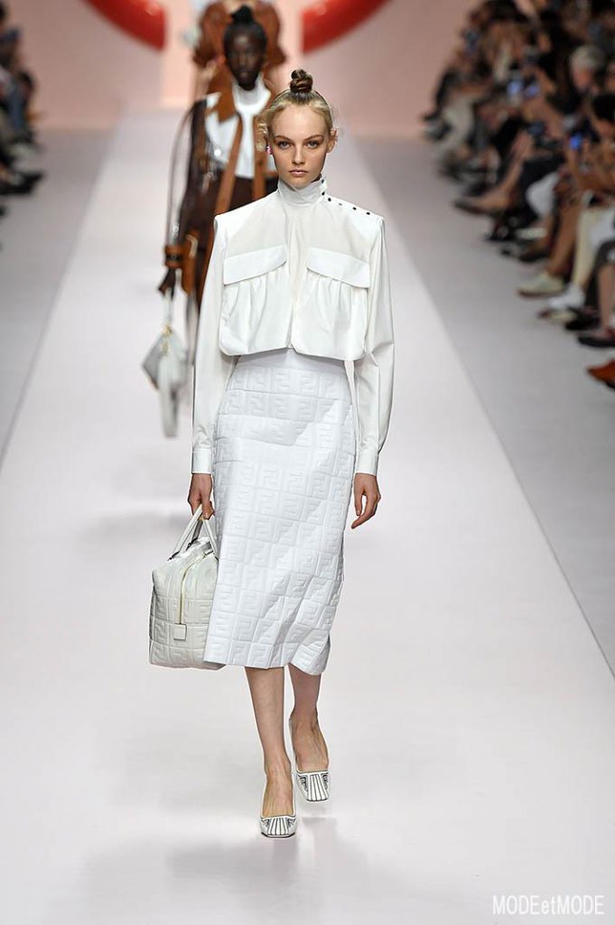 Fendi Milan Fashion Week Spring Summer 2019 Milan September 2018
