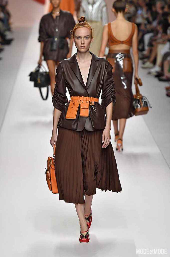 Fendi Milan Fashion Week Spring Summer 2019 Milan September 2018