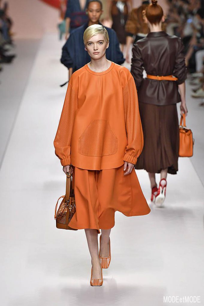 Fendi Milan Fashion Week Spring Summer 2019 Milan September 2018