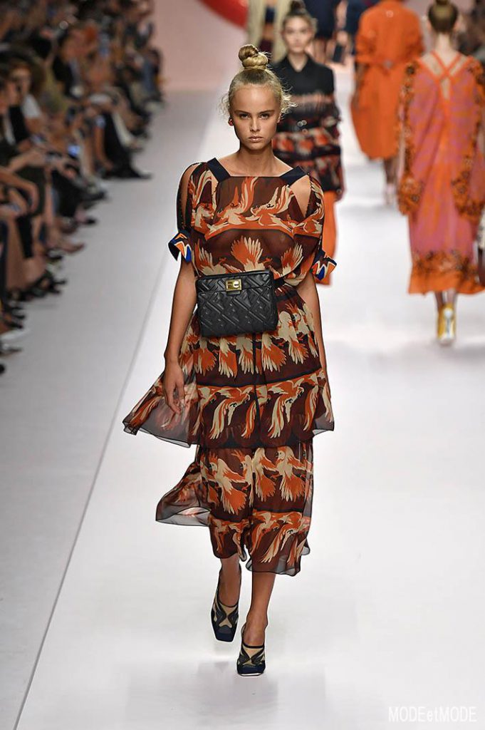 Fendi Milan Fashion Week Spring Summer 2019 Milan September 2018