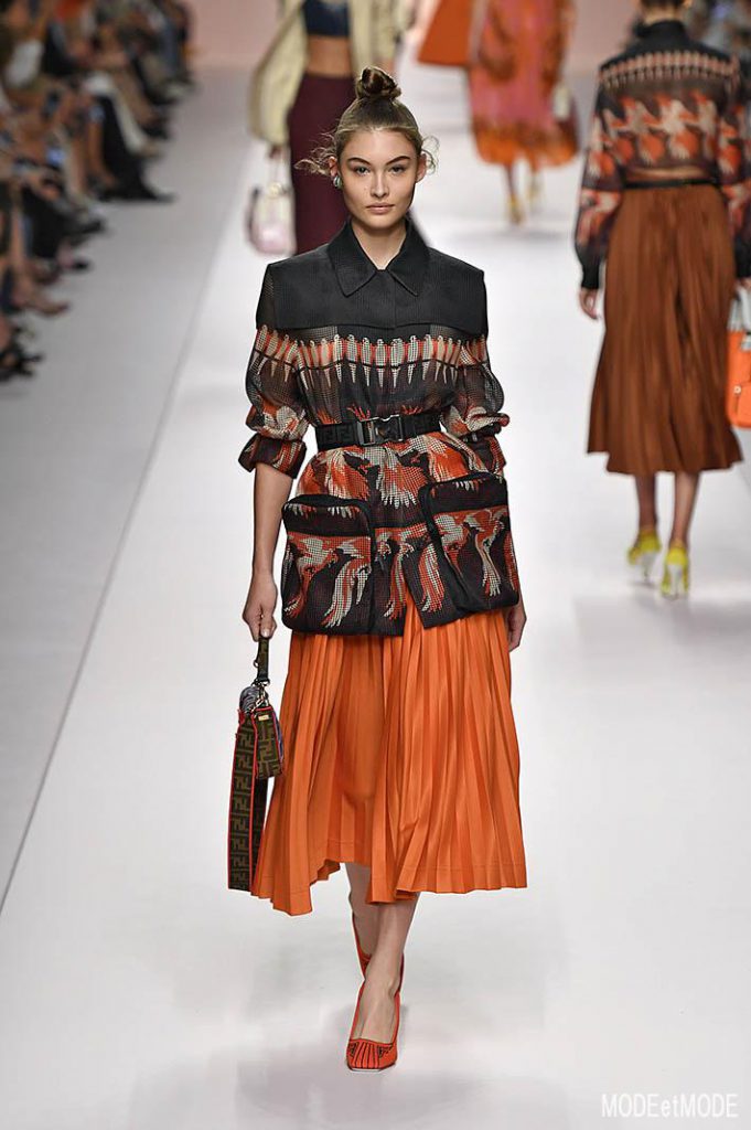 Fendi Milan Fashion Week Spring Summer 2019 Milan September 2018