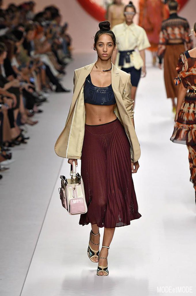 Fendi Milan Fashion Week Spring Summer 2019 Milan September 2018