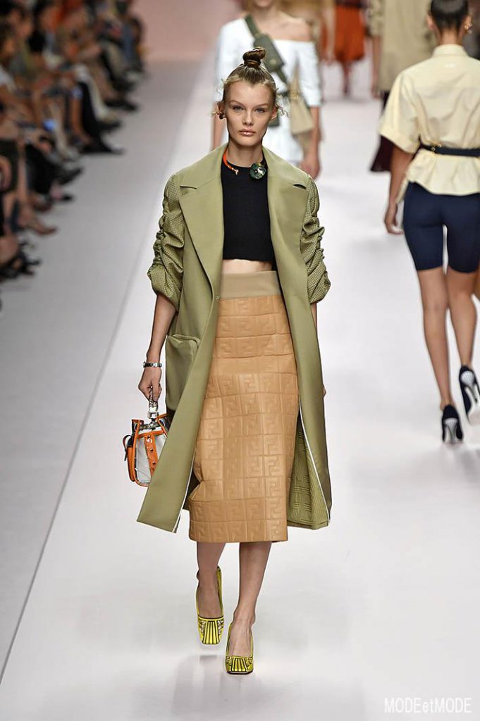 Fendi Milan Fashion Week Spring Summer 2019 Milan September 2018