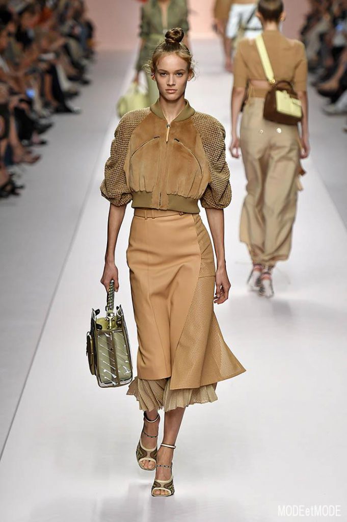 Fendi Milan Fashion Week Spring Summer 2019 Milan September 2018
