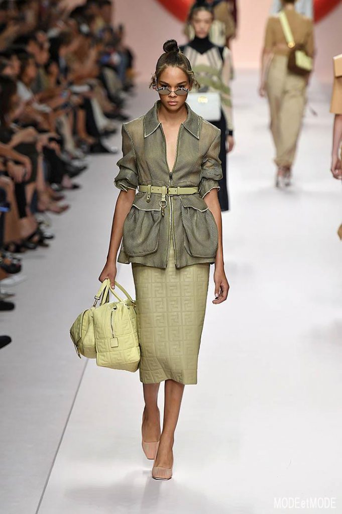 Fendi Milan Fashion Week Spring Summer 2019 Milan September 2018