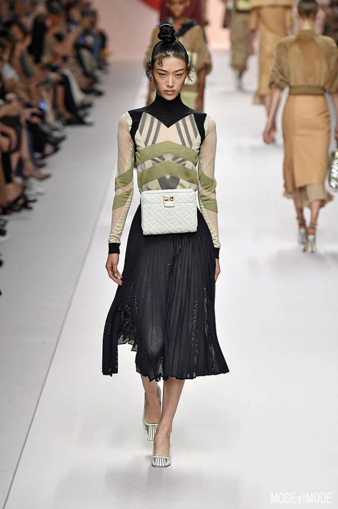 Fendi Milan Fashion Week Spring Summer 2019 Milan September 2018