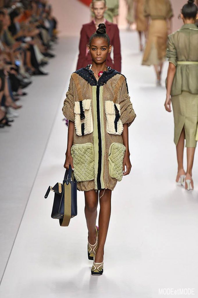 Fendi Milan Fashion Week Spring Summer 2019 Milan September 2018