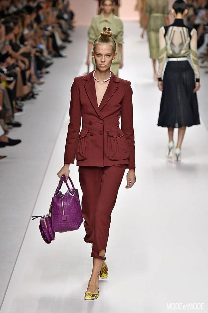 Fendi Milan Fashion Week Spring Summer 2019 Milan September 2018