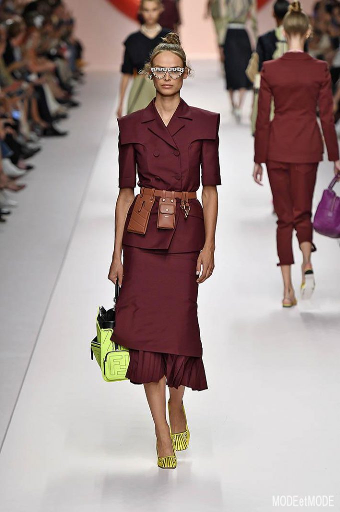 Fendi Milan Fashion Week Spring Summer 2019 Milan September 2018