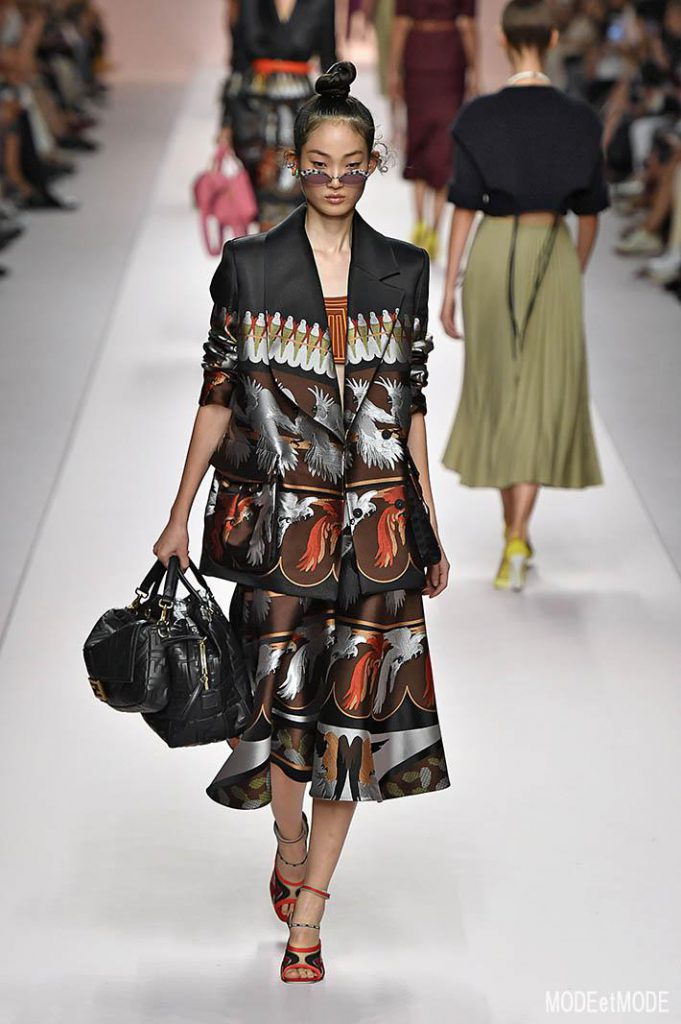 Fendi Milan Fashion Week Spring Summer 2019 Milan September 2018