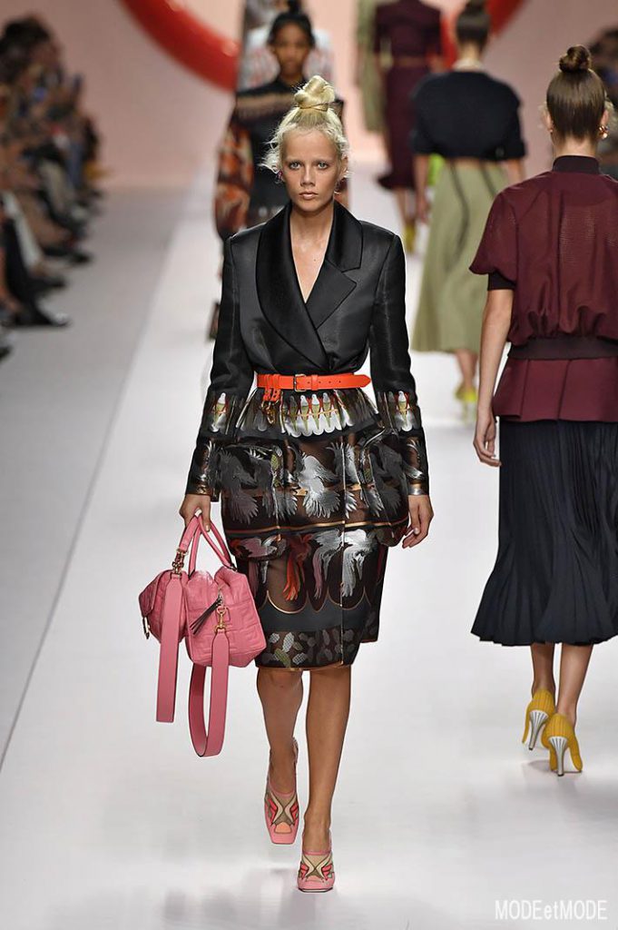Fendi Milan Fashion Week Spring Summer 2019 Milan September 2018