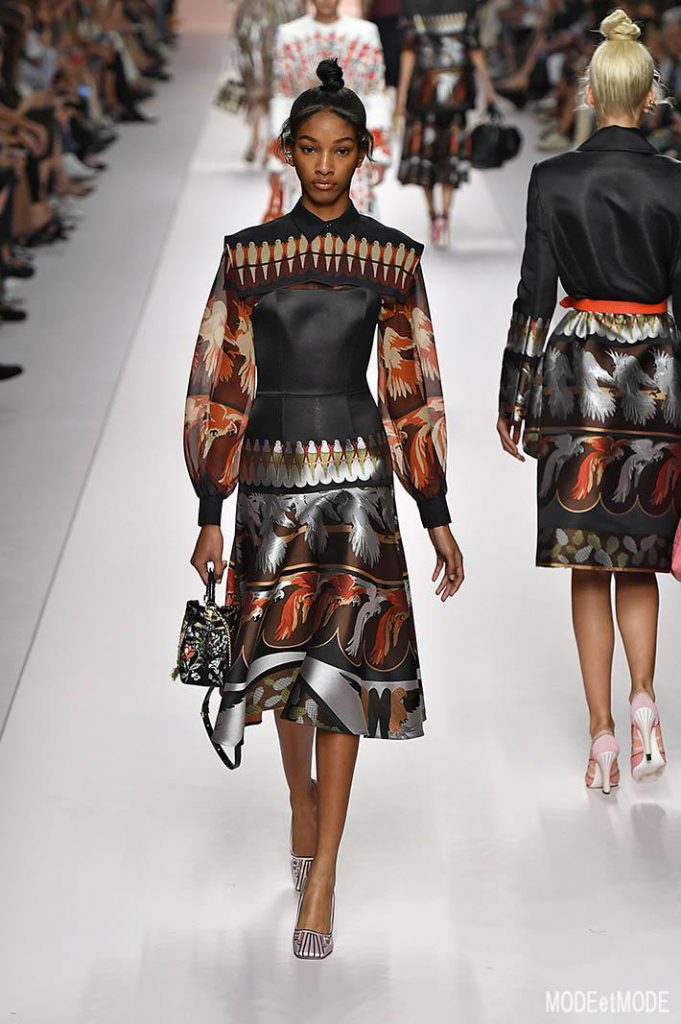 Fendi Milan Fashion Week Spring Summer 2019 Milan September 2018