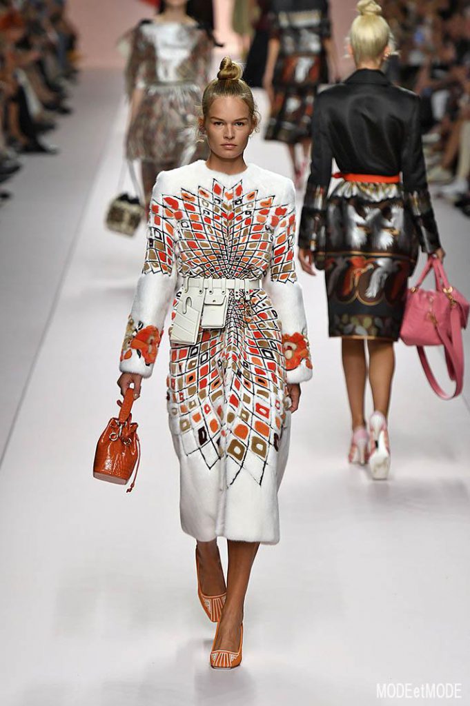 Fendi Milan Fashion Week Spring Summer 2019 Milan September 2018