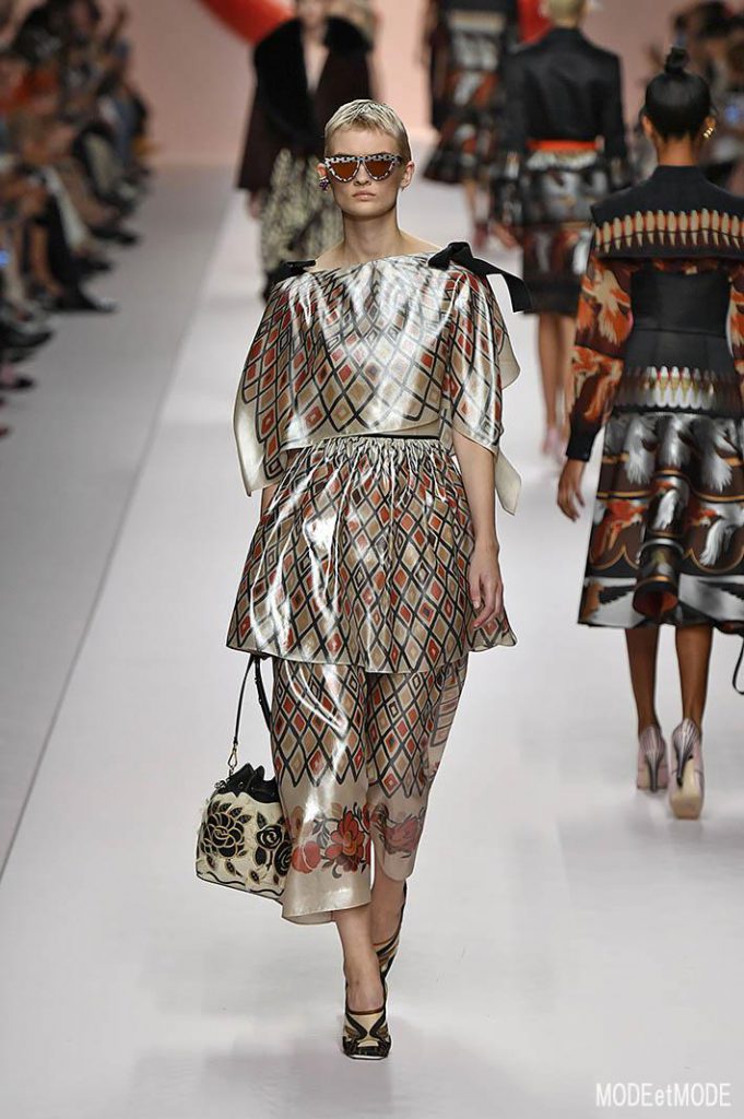 Fendi Milan Fashion Week Spring Summer 2019 Milan September 2018