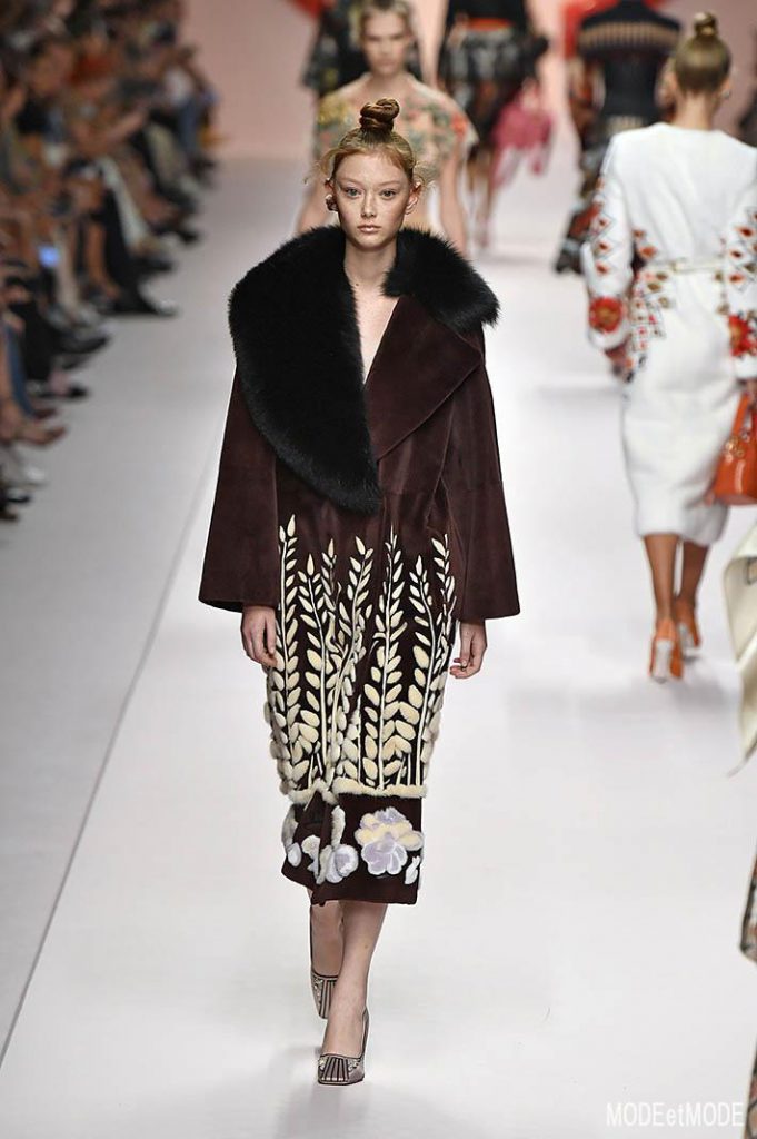 Fendi Milan Fashion Week Spring Summer 2019 Milan September 2018