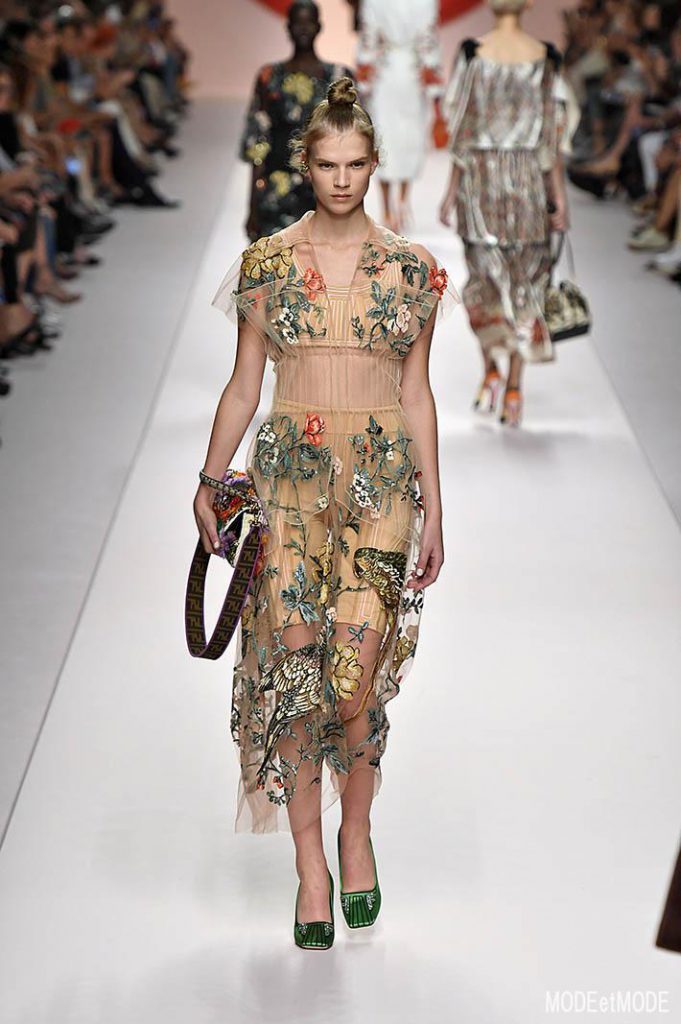 Fendi Milan Fashion Week Spring Summer 2019 Milan September 2018