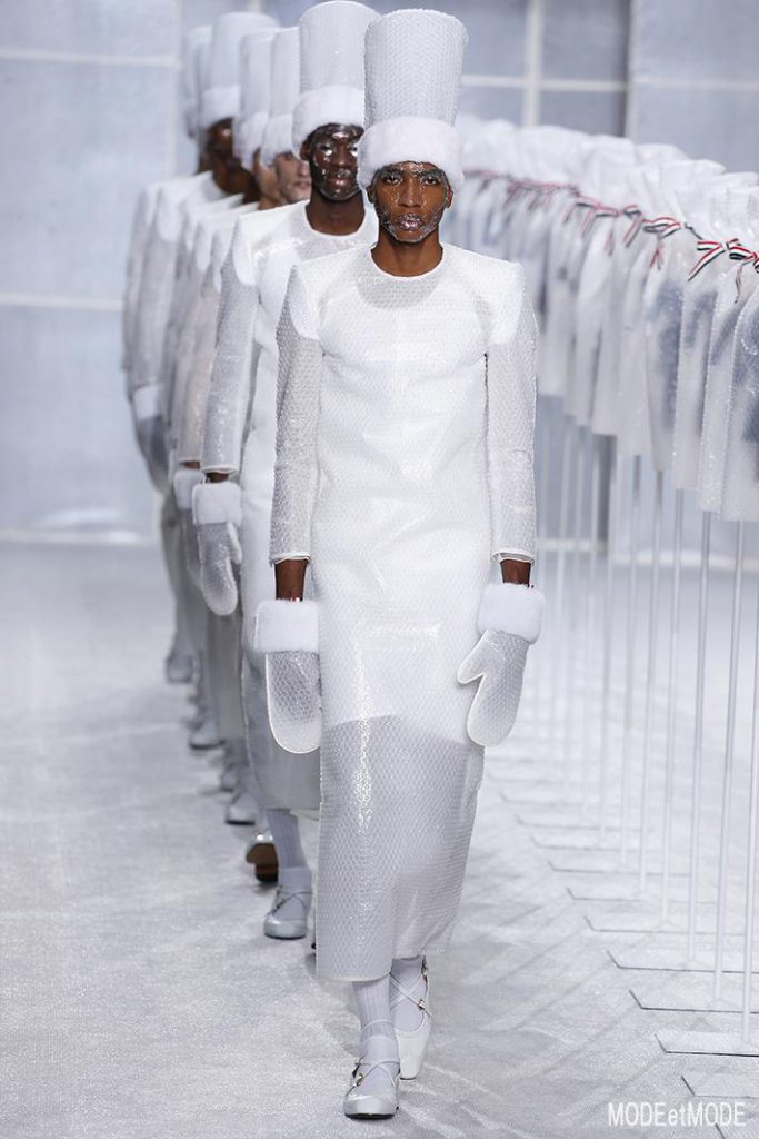 THOM BROWNE MEN FW19 PARIS FASHION WEEK ECOLE BEAUX ARTS 01/19/2