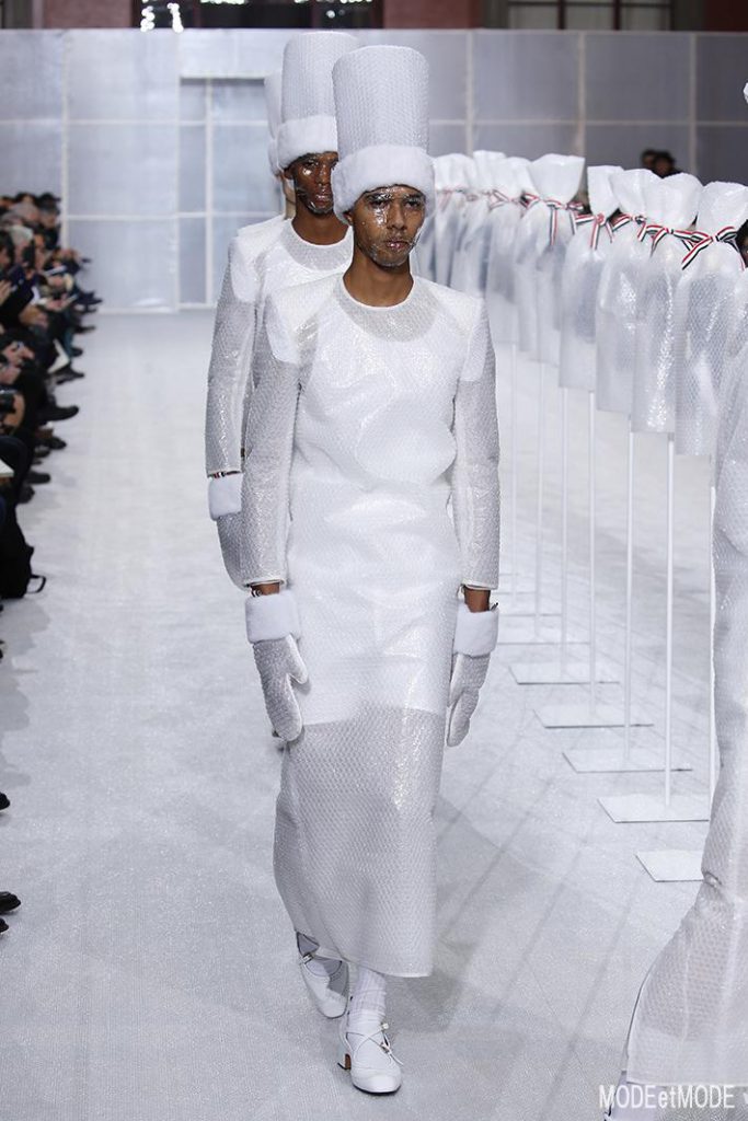 THOM BROWNE MEN FW19 PARIS FASHION WEEK ECOLE BEAUX ARTS 01/19/2